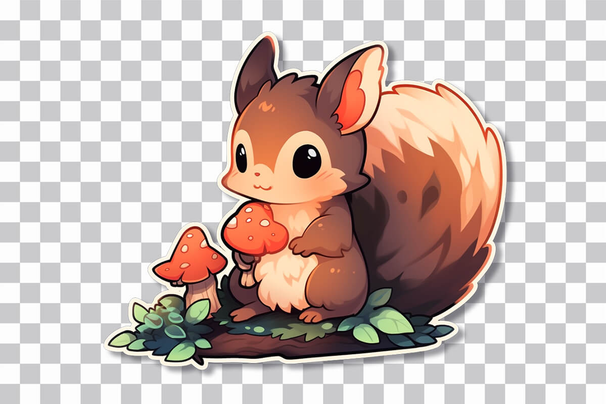Squirrel Yona of the Dawn Anime Manga Chibi, Cartoon squirrel transparent  background PNG clipart | HiClipart