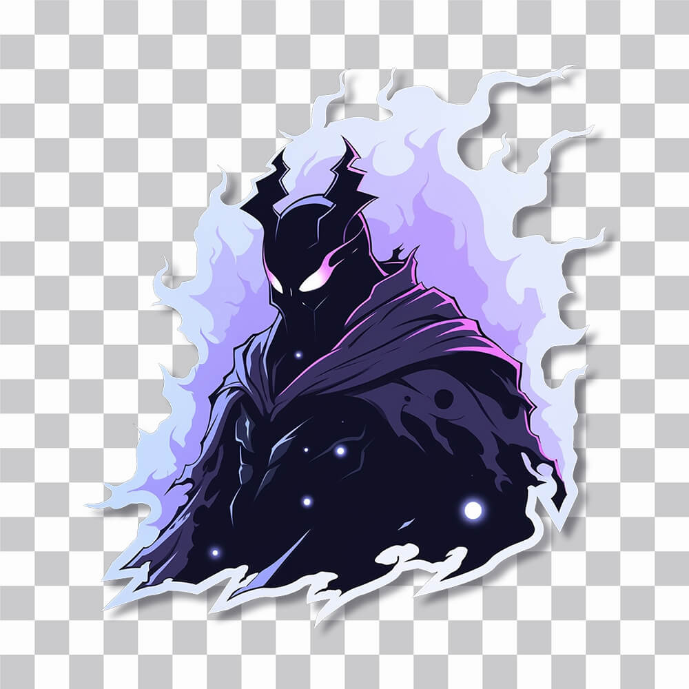dark mysterious lord sticker cover