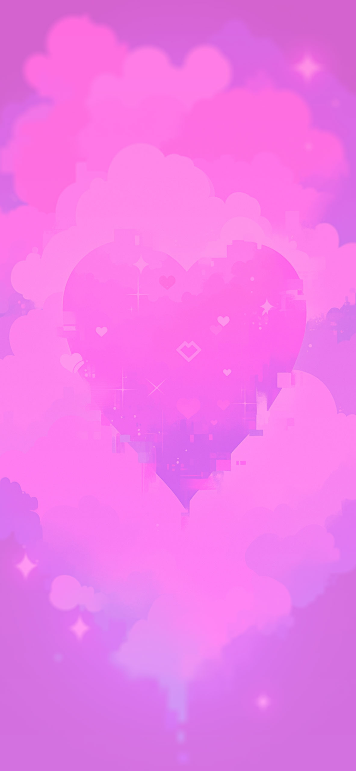 Pixel heart purple wallpaper Cute wallpaper aesthetic for ipho