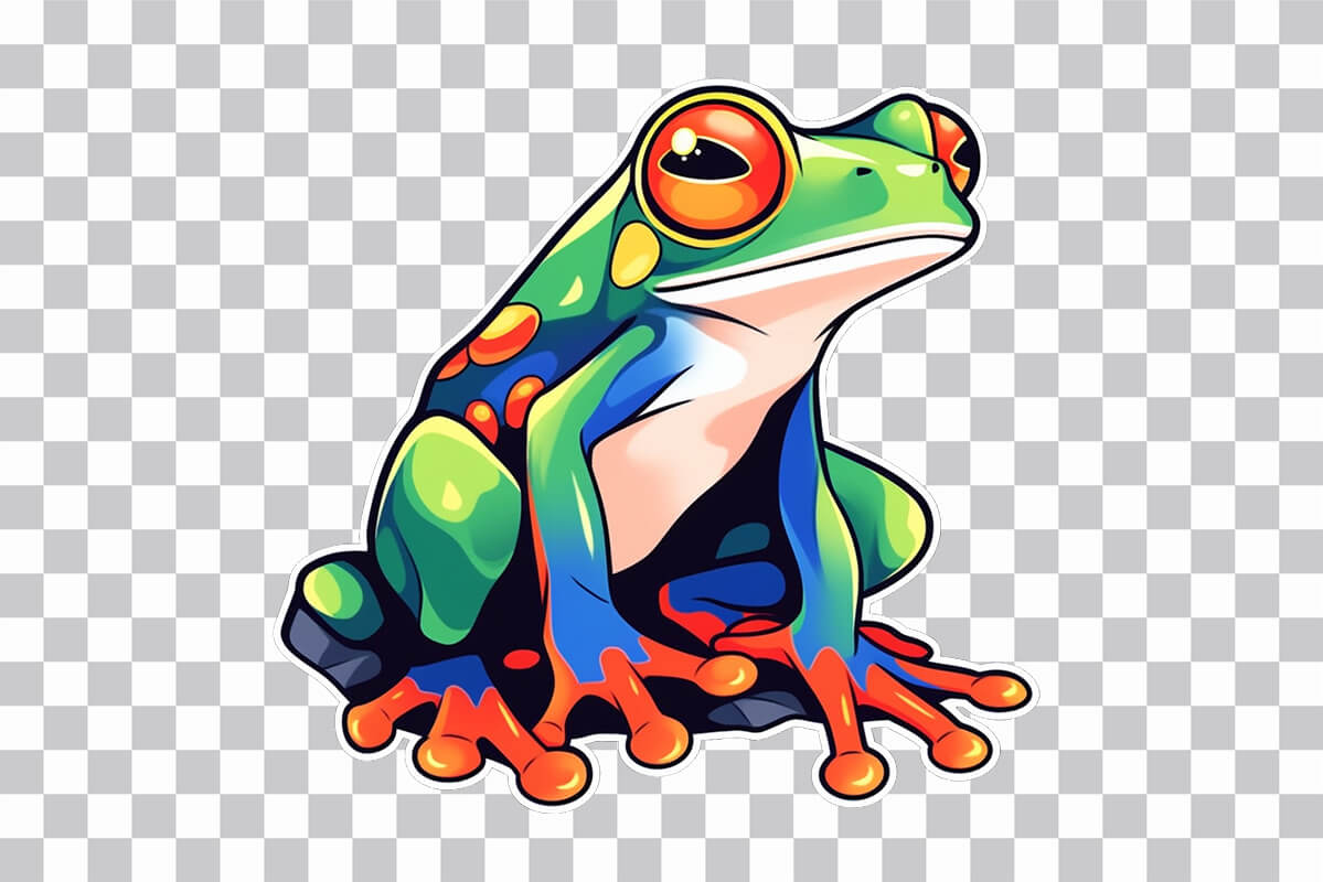 tree frog clip art