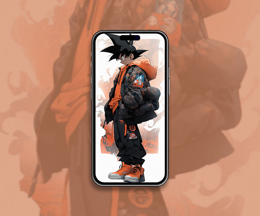 Fond d'écran stylé Hypebeast de Son Goku - Fond d'écran artistique Dragon Ball