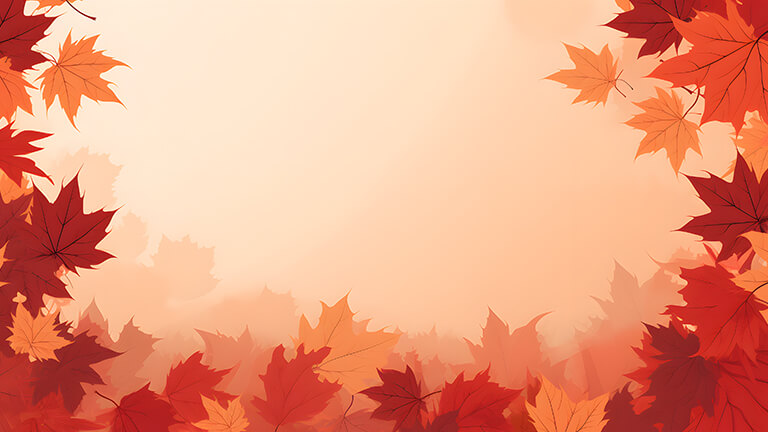 aesthetic autumn leaves desktop wallpaper cover