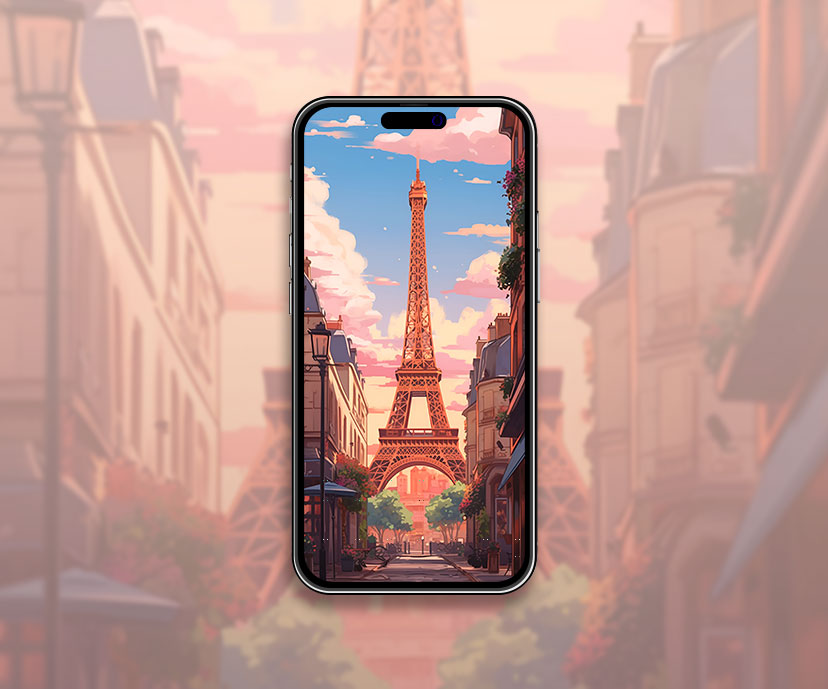 Beautiful Paris Eiffel Tower Wallpaper Paris Aesthetic Wallpap