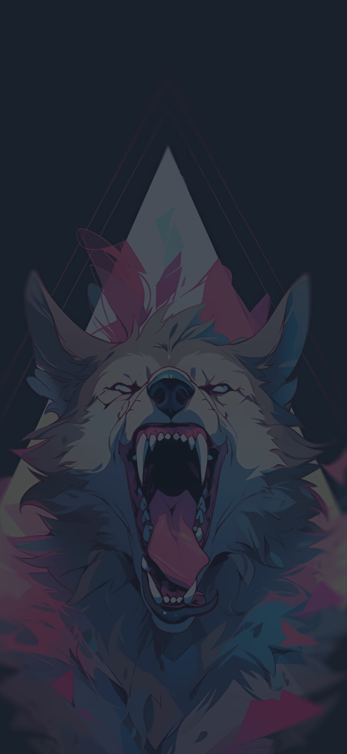 Furious werewolf cool Halloween wallpaper Abstract Halloween a