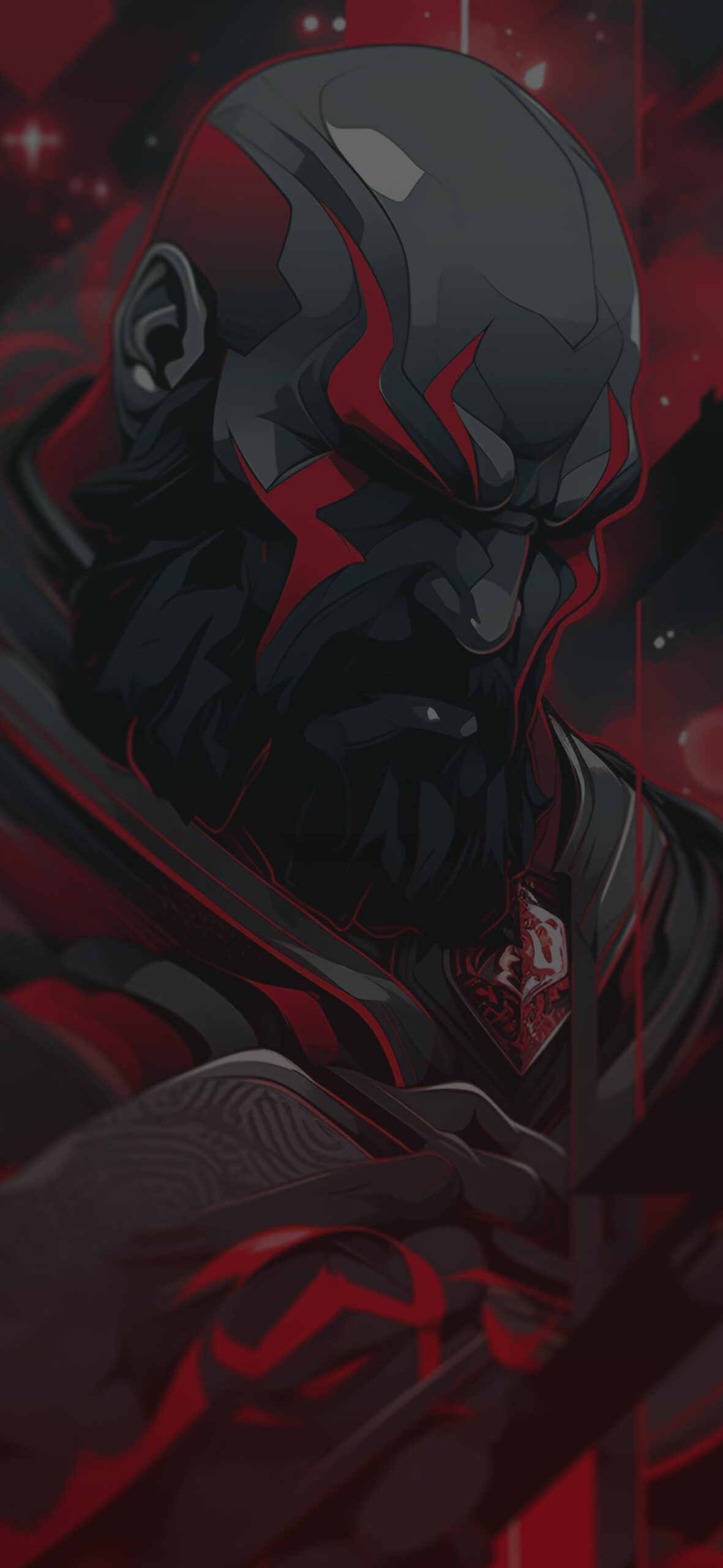 God of War Kratos Grey & Red Wallpaper God of War Wallpaper fo
