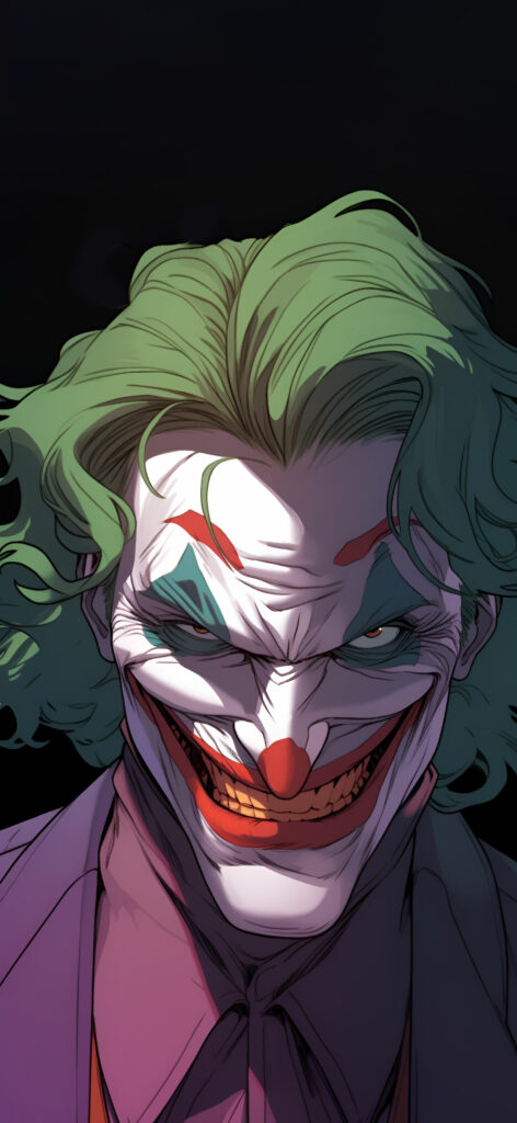 Grinning Joker Vintage Wallpapers - Free DC Wallpapers for iPhone