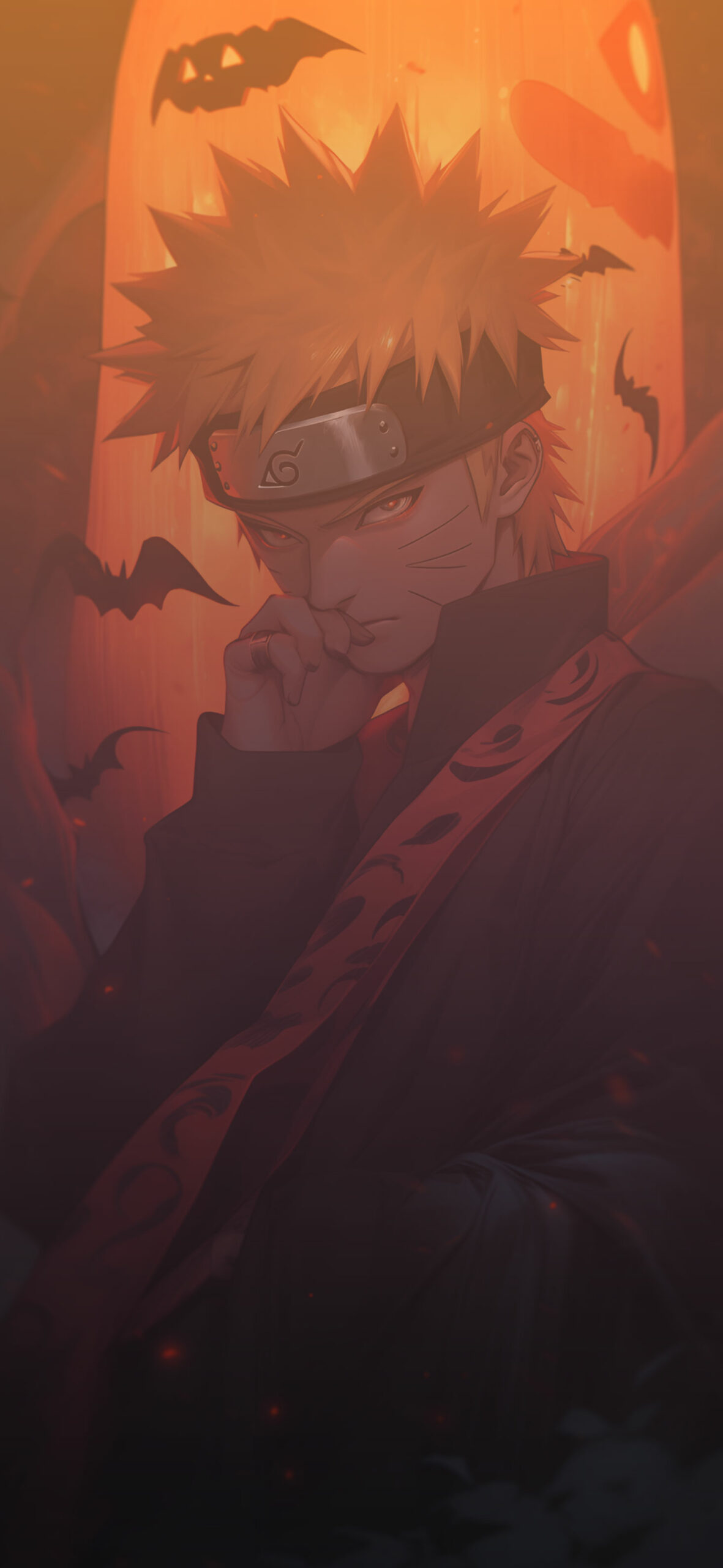 Halloween Naruto & Bats Anime Wallpaper Halloween Naruto Wallp