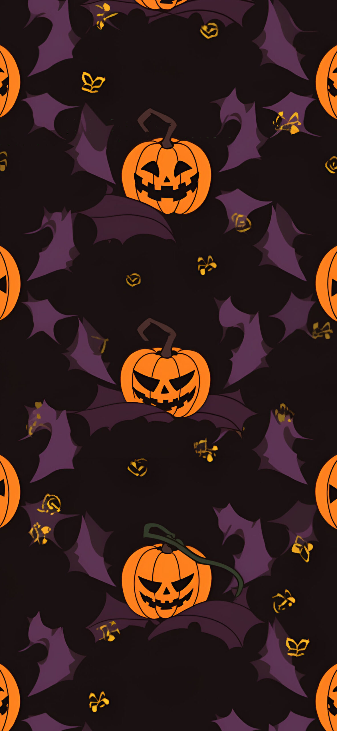 Halloween Pumpkin Pattern Wallpaper Halloween Wallpaper for iP