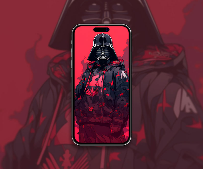 Hypebeast Darth Vader Fondo de pantalla rojo Fondo de pantalla de Darth Vader para