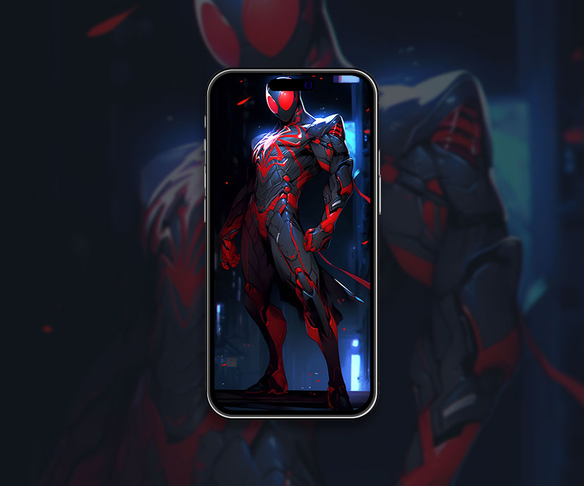 Marvel Iron Spider Man Dark Wallpaper Spider Man Wallpaper for