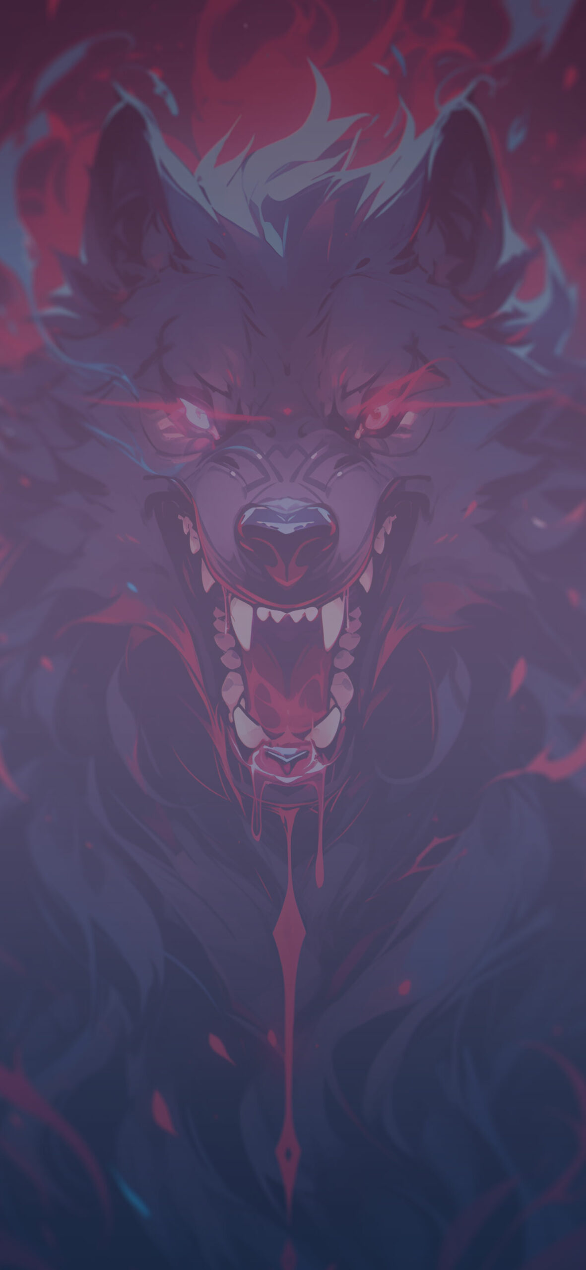 Wild Black Werewolf Halloween Wallpaper Werewolf Wallpaper for