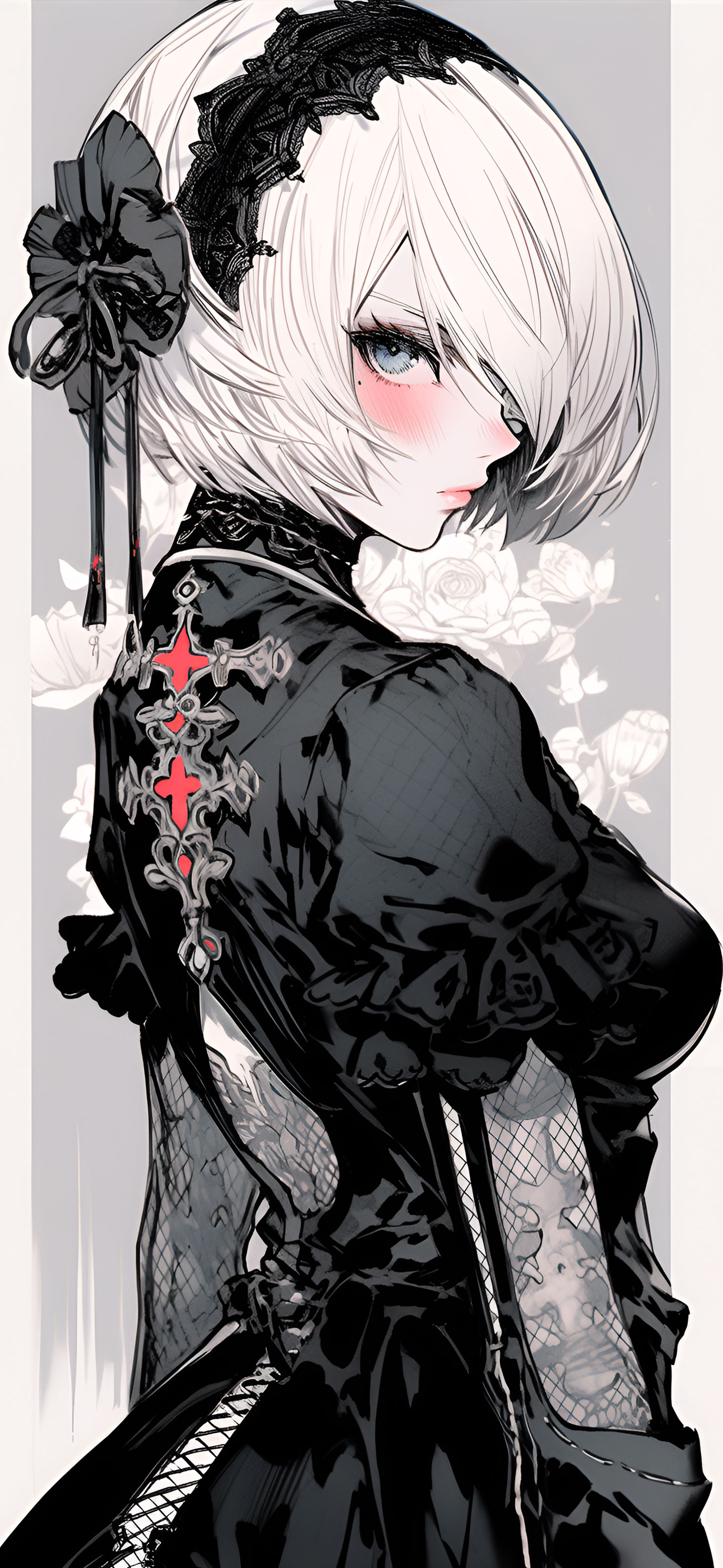 Yorha No.2 Type B with Intricate Details Wallpapers - Cool Wallpaper