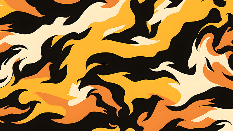 aesthetic tiger pattern desktop wallpaper cover