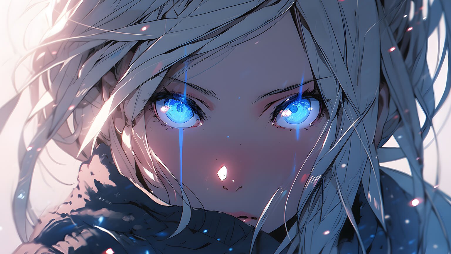 blue anime girl Picture #121739715 | Blingee.com