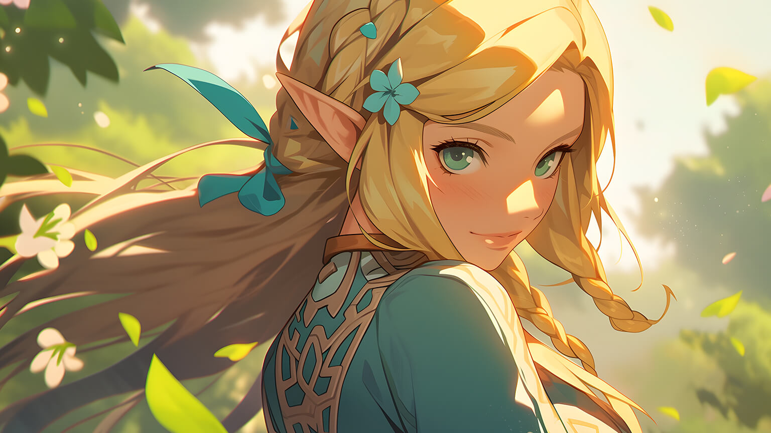 Beautiful Link Zelda Desktop Wallpaper - Zelda Wallpaper Desktop