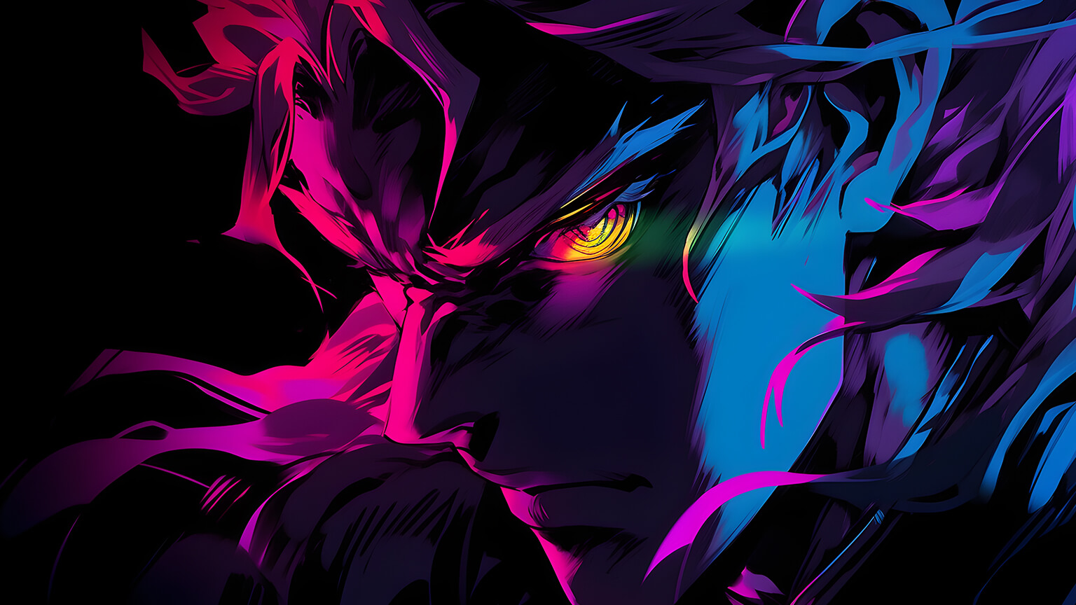 Dio Brando Glowing Eyes Desktop Wallpaper - Anime Wallpaper 4K