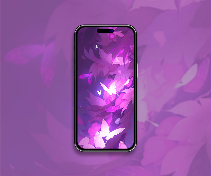 Fond d’écran d’art esthétique violet doux Cool violet esthétique wa