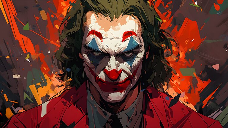 Joker Joaquin Phoenix Art Cubierta de fondo de escritorio