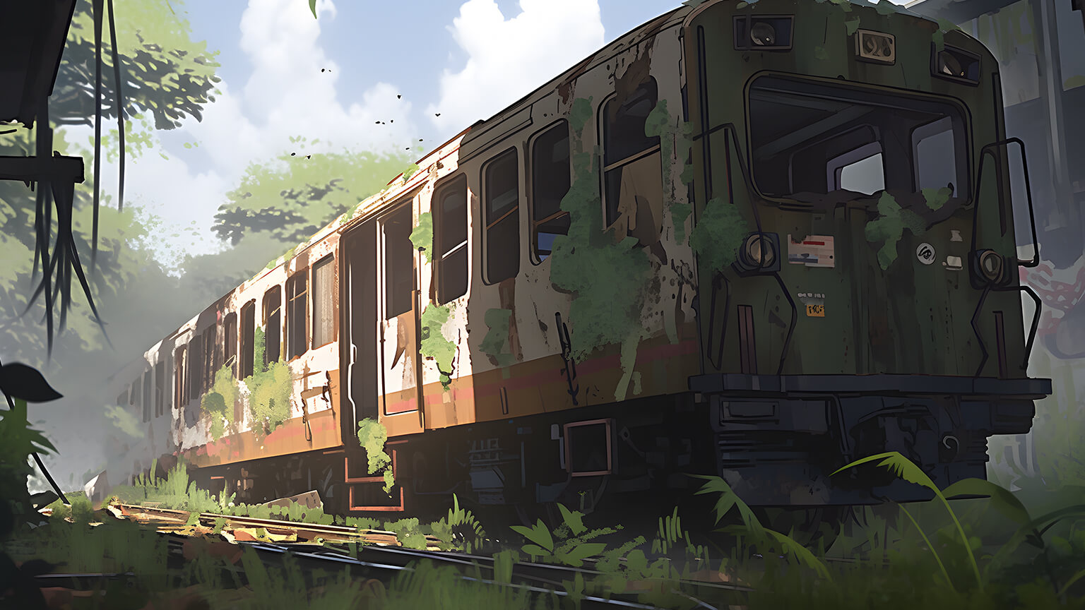 The Last of Us Train Desktop Wallpaper - Last of Us Wallpaper 4K