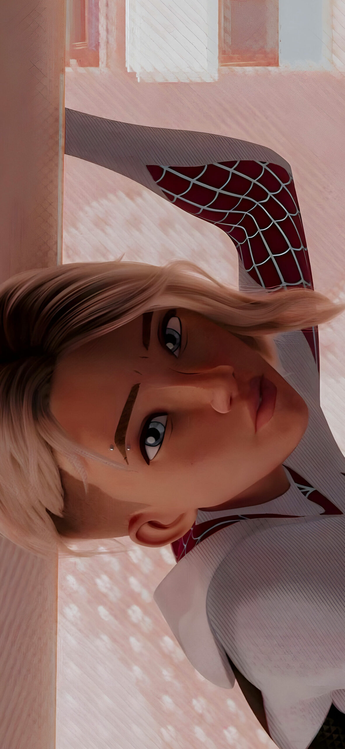 Marvel gwen stacy unmasked wallpaper Across the spider verse a