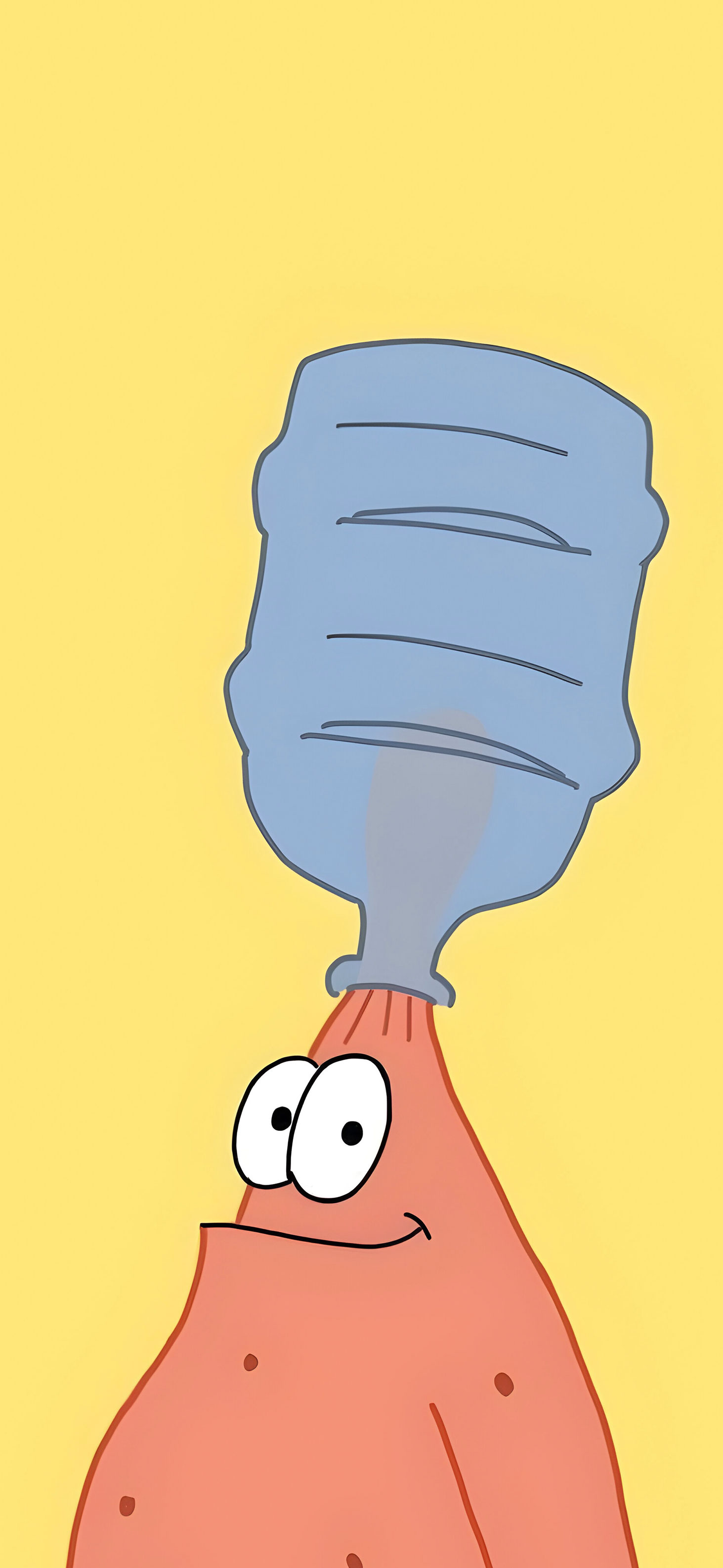 Patrick Star with Bucket on Head Hilarious Wallpapers - Wallpapers Clan