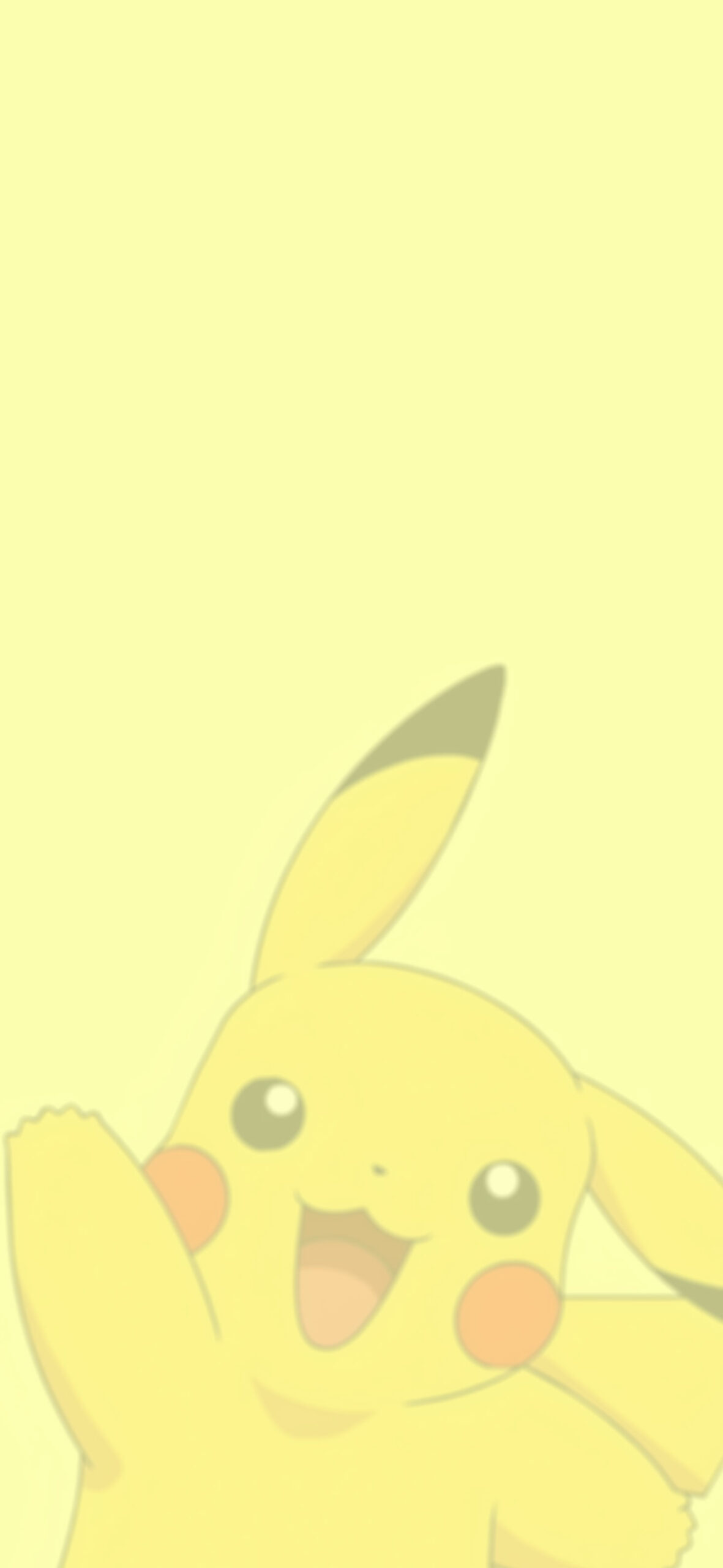 Pokemon happy pikachu waving wallpaper Cute anime art wallpape
