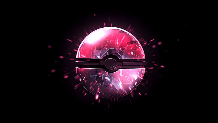 Pokemon Pokeball Couverture de fond d’écran noir