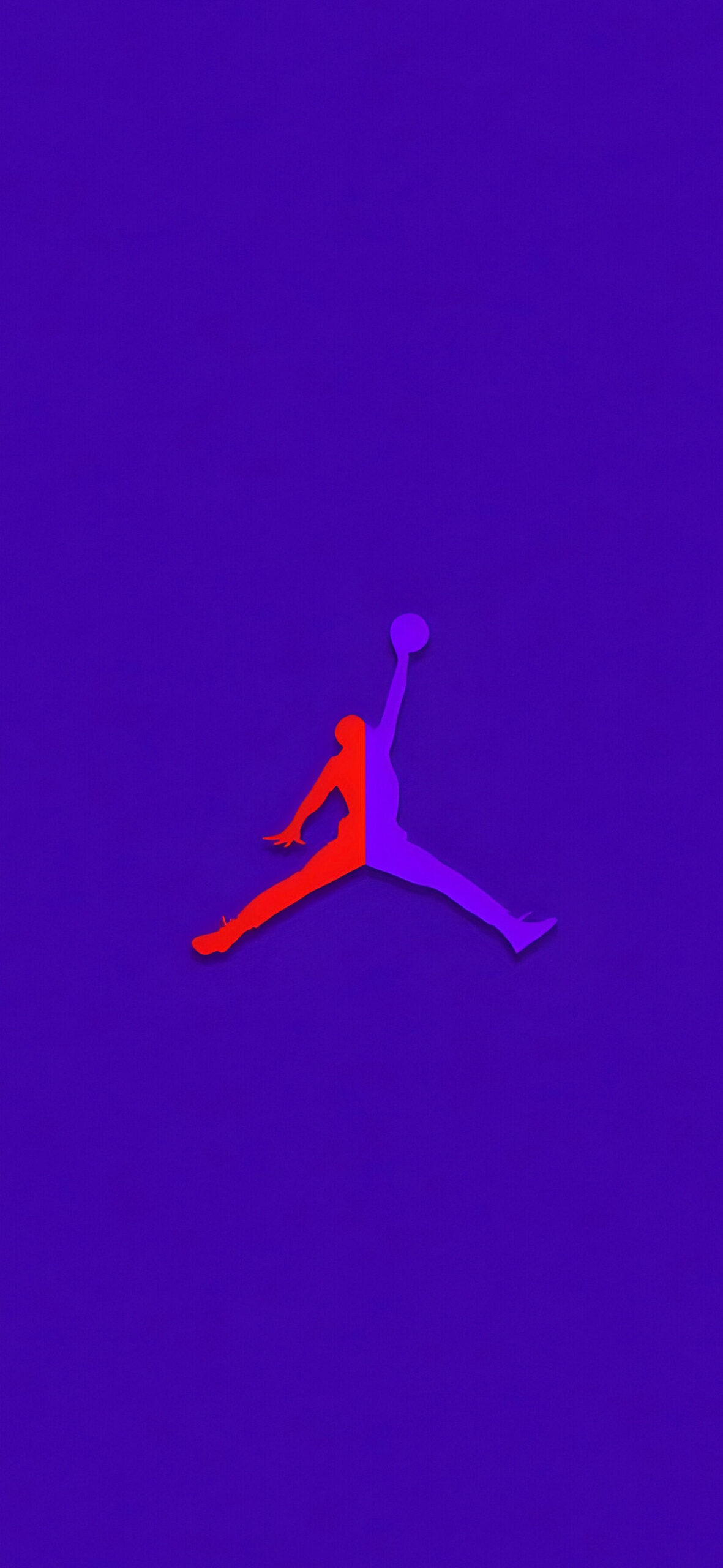 Red purple air jordan logo art wallpaper Cool sports wallpaper