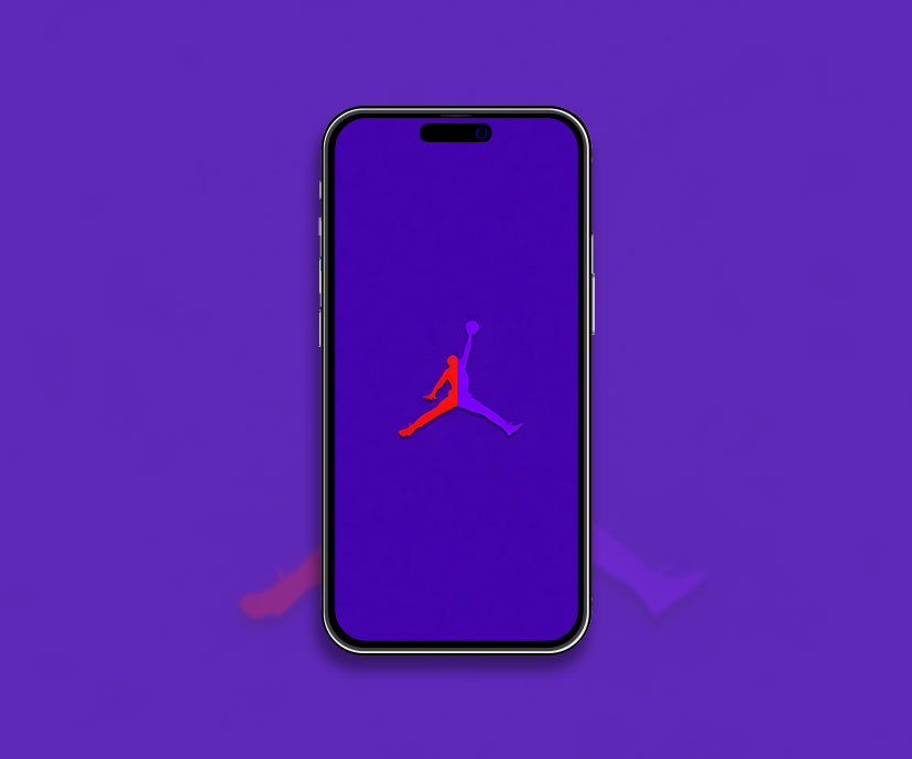 Rouge violet air jordan logo art fond d’écran Cool sports fond d’écran