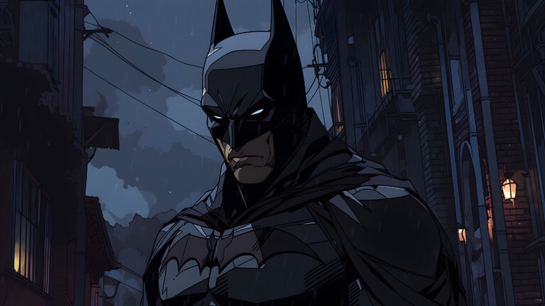 serious batman dc comics desktop wallpaper cover