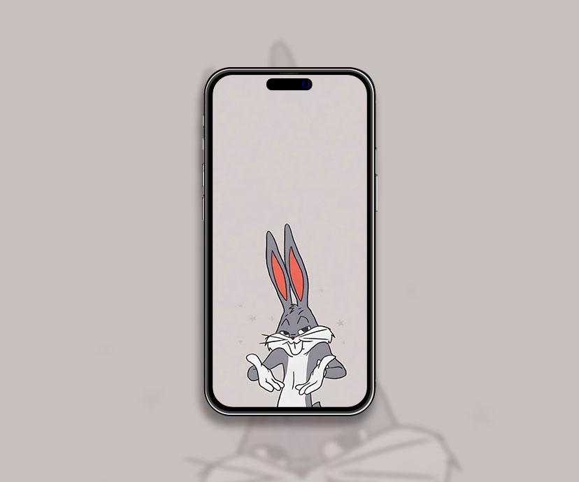 Sly bugs bunny fond d’écran minimaliste Cool cartoon art fond d’écran