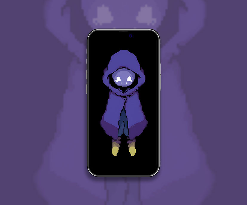 Undertale river person chilling pixel wallpaper Spooky game ar