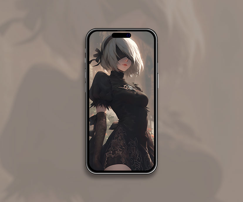 2B nieR automata extravagant wallpaper Best game aesthetic wal
