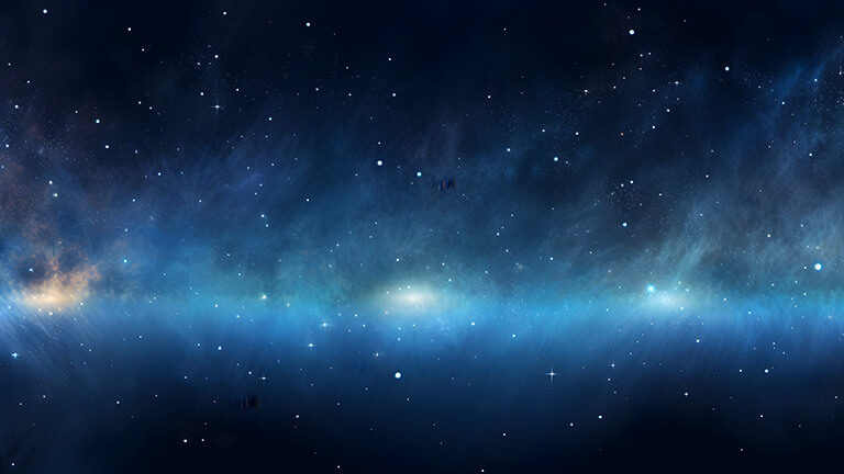 Couverture de fond d’écran de bureau esthétique Galaxy Light