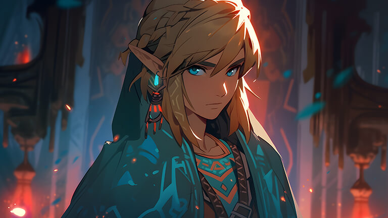 Lien esthétique Zelda Couverture de fond d’écran