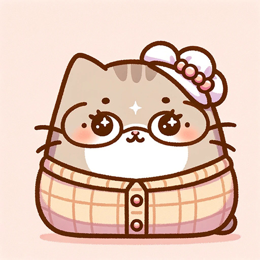 cute cat in custume pfp 36