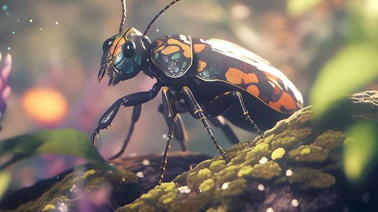 insect tiger beetle desktop wallpaper cover