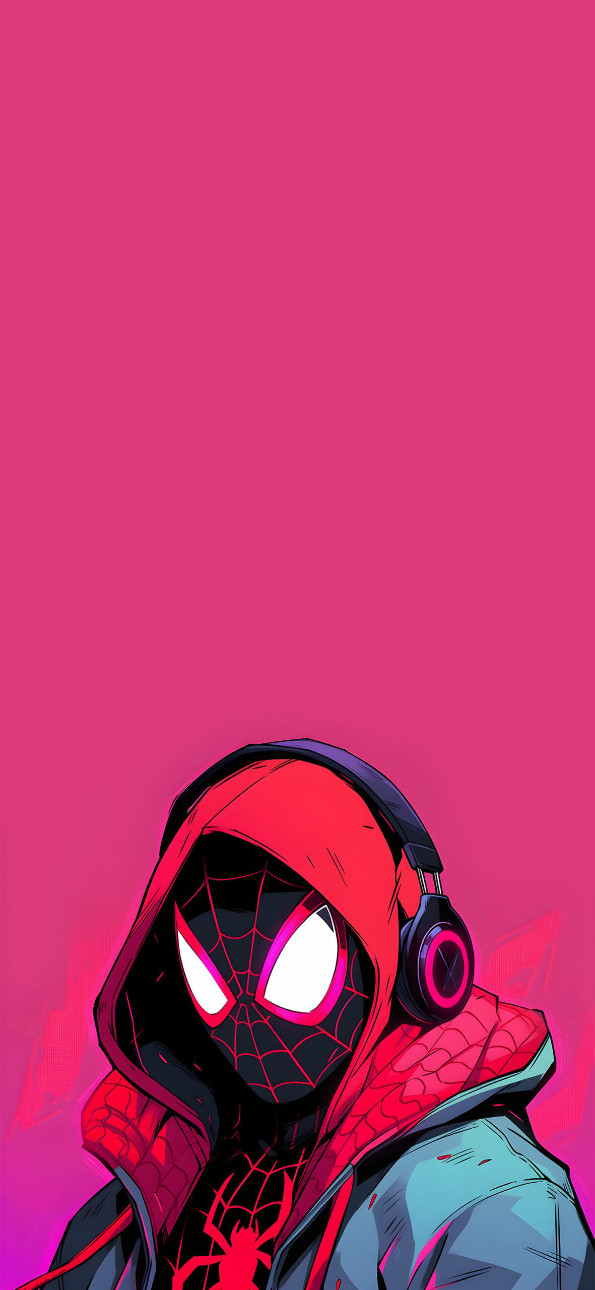 Marvel spider man miles morales in headphones wallpaper Best s