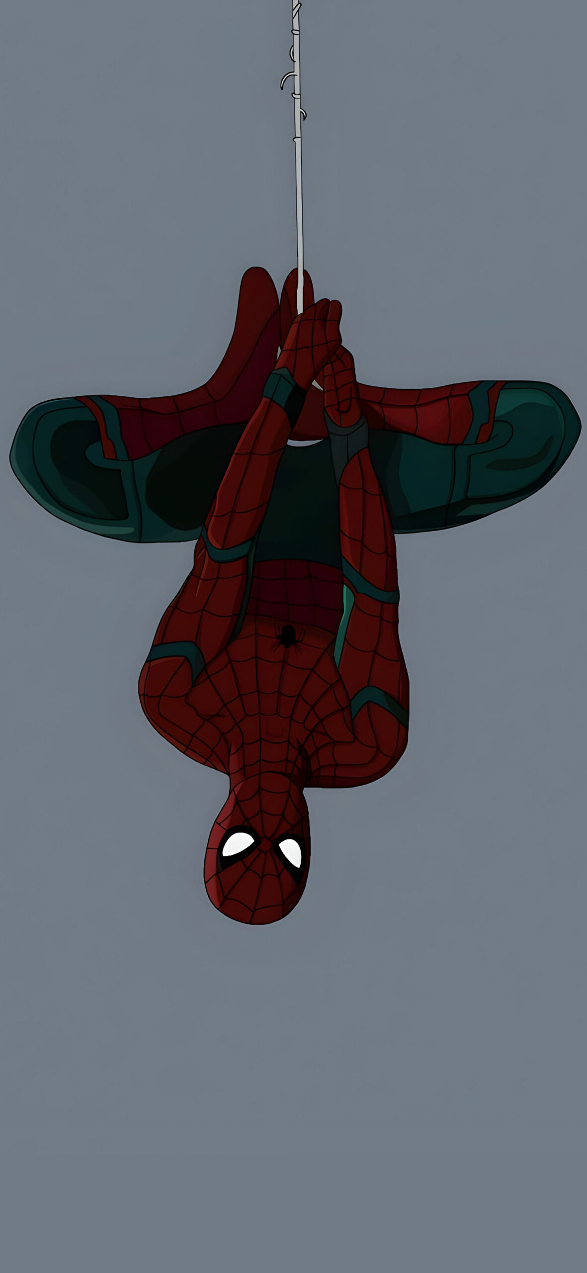 Upside Down Black Suited Spider-Man Drawing | 🕸Webslinger Amino🕸 Amino