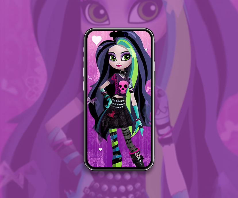 Monster High belle fille monstre fond d’écran Esthétique cool a