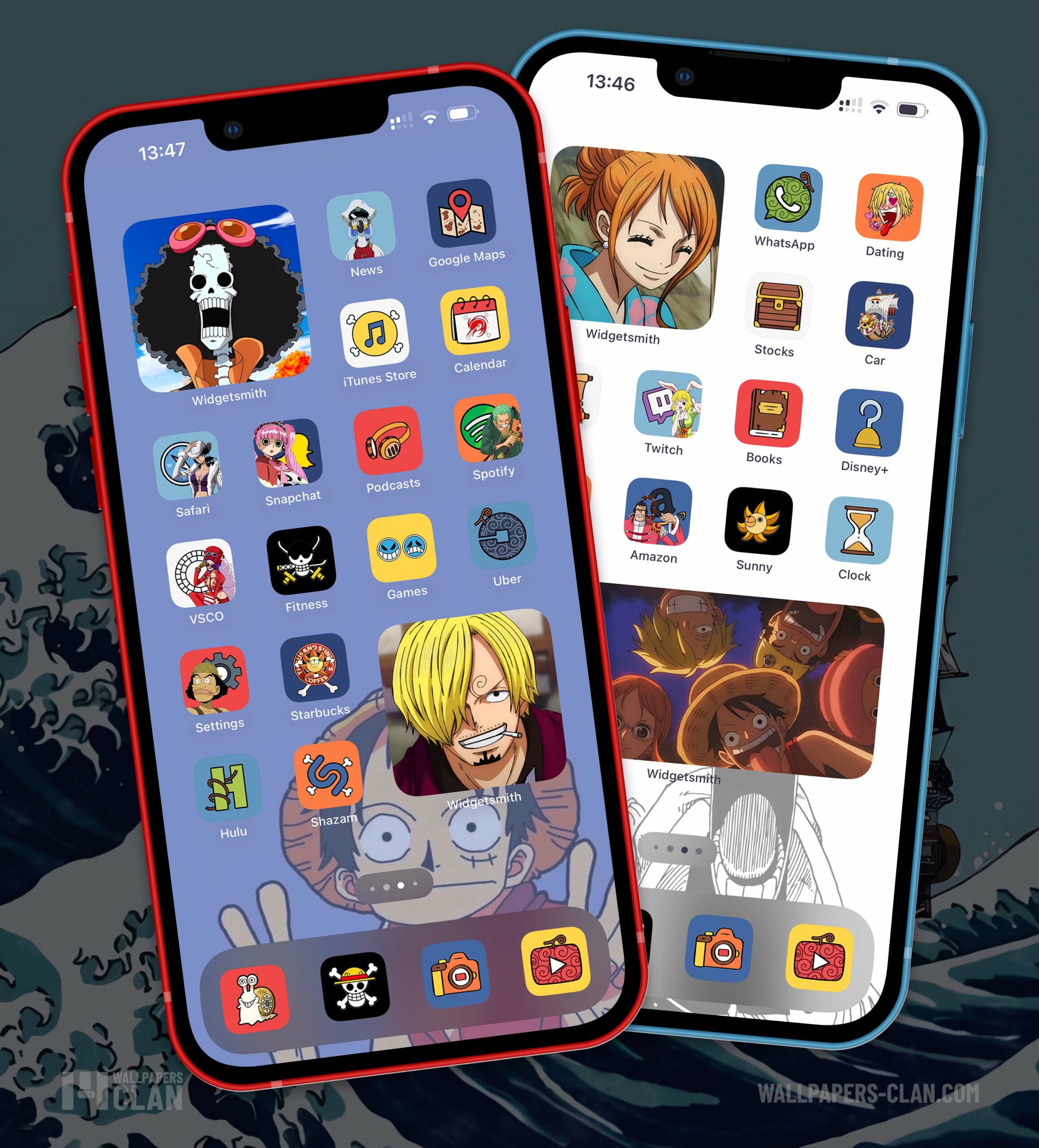 one piece app icons pack preview 1