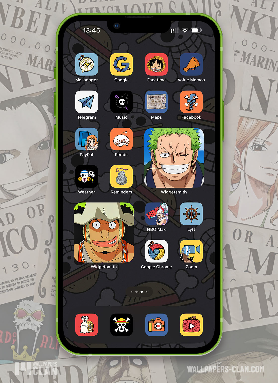 one piece app icons pack preview 3