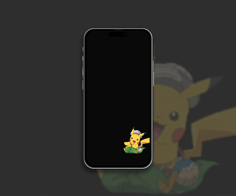 Pokémon pikachu frondoso fondo de pantalla de aventura Lindo anime wallpape