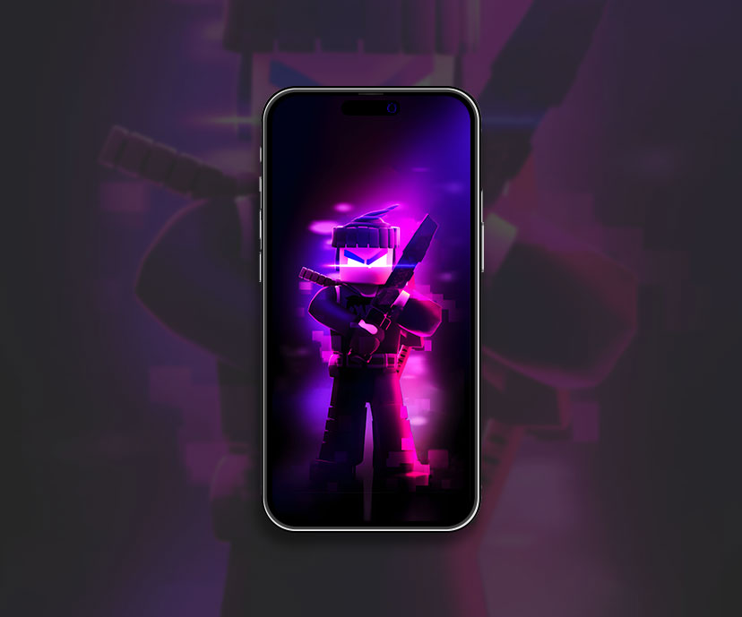 Mysterious roblox character unique wallpaper Cool game art wal