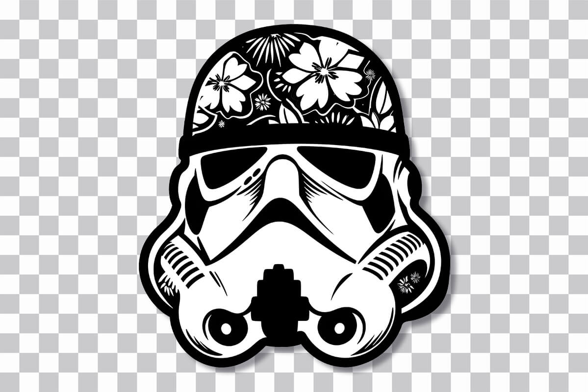 Hippie Stormtrooper - Star Wars Digital PNG Télécharger
