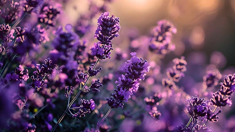 lavender flowers desktop wallpaper cover