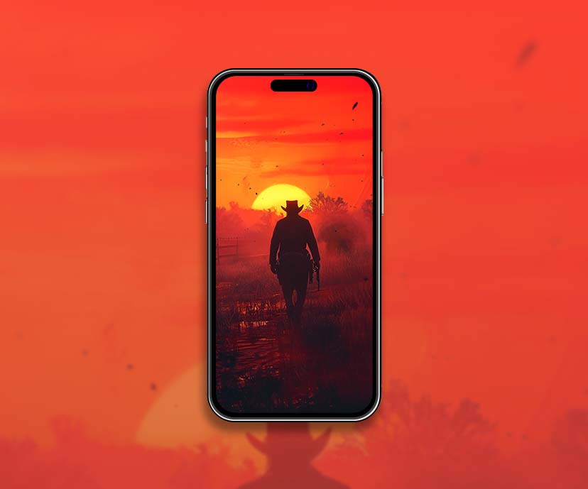 rdr2 aesthetic sunset wallpapers collection