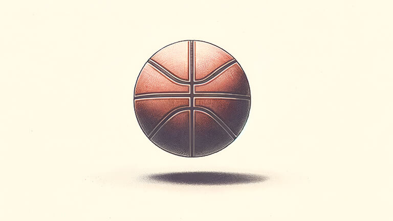 aesthetic basketball beige desktop wallpaper cover