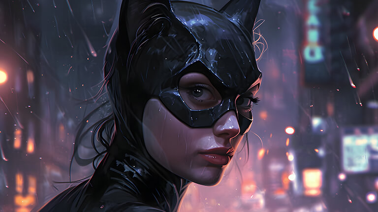 dc catwoman comics desktop wallpaper cover