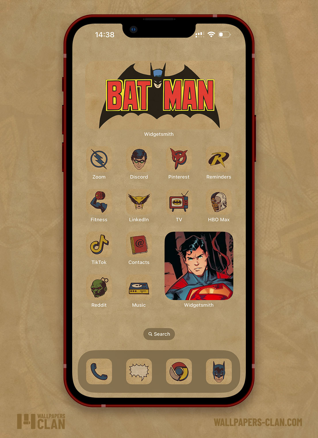 dc comics app icons pack preview 3